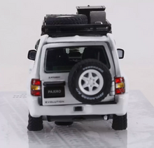Load image into Gallery viewer, IHCM 1:64 White Pajero EVO V55 ORV SUV Open Model Diecast Metal Car Box New Collection
