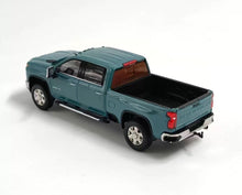 Load image into Gallery viewer, SC 1:64 Blue Silverado Pickup Truck Sports Model Diecast Metal Car Box New Collection

