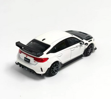 Load image into Gallery viewer, HJ64 1:64 2025 White Carbon Civic FL5 Sports Model Diecast Metal Car Box New Collection
