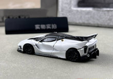 Load image into Gallery viewer, LT 1:64 Matte White Fxx-k EVO Sports Model Diecast Metal Car Box New Collection
