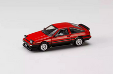 Load image into Gallery viewer, HJ64 1:64 JDM Red TRUENO AE86 Sports Open Model Diecast Metal Car Box New Collection
