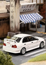 Load image into Gallery viewer, ATS 1:64 APA JDM White Lancer EVO IV 4 Sports Open Model Diecast Metal Car New Collection
