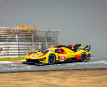 Load image into Gallery viewer, HKM 1:64 Yellow 499P 24h #83 Racing Sport Open Model Diecast Metal Car Box New Collection
