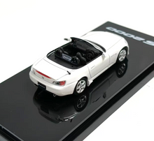 Load image into Gallery viewer, HJ64 1:64 JDM White S2000 AP1 Sports Model Diecast Metal Car Box New Collection
