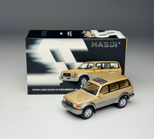 Load image into Gallery viewer, Masdi 1:64 1994 Gold Land Cruiser LC80 ORV Sports Model Diecast Metal Car New Collection
