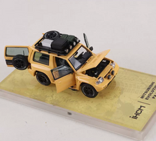 Load image into Gallery viewer, IHCM 1:64 Yellow Pajero EVO V55 ORV SUV Open Model Diecast Metal Car Box New Collection
