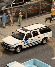 Load image into Gallery viewer, MK 1:64 White CUNY Suburban Public Safety SUV Model Diecast Metal Car Box New Collection
