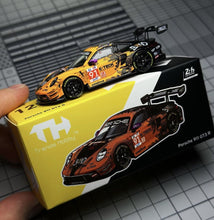 Load image into Gallery viewer, TH 1:64 Orange 911 GT3 R #91 Sports Model Diecast Metal Car Box New Collection
