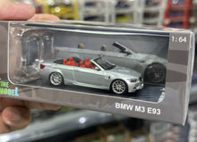 Load image into Gallery viewer, Fine 1:64 Silver M3 E93 Convertible Sports Model Diecast Metal Car Box New Collection
