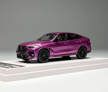 Load image into Gallery viewer, Bmer 1:64 Purple X6M SUV Sports Model Diecast Metal Car Box New Collection
