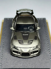 Load image into Gallery viewer, Topart 1:64 APA Silver Gray Supra A90 Sports Open Model Diecast Metal Car New Collection
