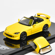 Load image into Gallery viewer, HJ64 1:64 JDM Yellow S2000 Type S AP2 Sports Model Diecast Metal Car Box New Collection
