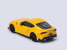 Load image into Gallery viewer, ATS 1:64 JDM Yellow GR Supra A90 Sports Model Diecast Metal Car Box New Collection
