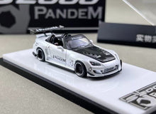 Load image into Gallery viewer, MT 1:64 JDM White S2000 Convertible Widebody Sport Model Diecast Metal Car New Collection
