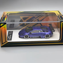 Load image into Gallery viewer, 404error 1:64 Purple Murcielago LP670 Black Spoiler Model Diecast Resin Car
