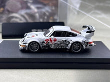 Load image into Gallery viewer, SW 1:64 White RWB 964 Widebody Classic Sports Model Diecast Metal Car Box New Collection
