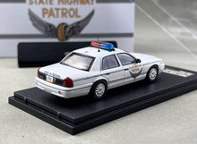 Load image into Gallery viewer, Rollin 1:64 OHIO Highway Police Crown Victoria CV Model Diecast Metal Car New Collection
