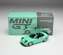 Load image into Gallery viewer, Minigt 1:64 Mint Green Miata MX5 Convertible Sport Model Diecast Metal Car New Collection
