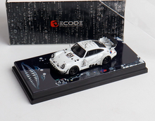 Load image into Gallery viewer, Decode 1:64 White Dinosaur RWB 911 964 Sports Model Diecast Metal Car New Collection
