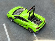 Load image into Gallery viewer, Fine 1:64 APA Green Gallardo LP570 Sports Open Model Diecast Metal Car Box New Collection
