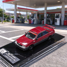 Load image into Gallery viewer, Carport 1:64 Red Decal 1988 Romeo Sedan Sports Model Diecast Metal Car Box New Collection
