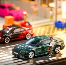 Load image into Gallery viewer, CCA 1:64 Green RS7 Sportback Sedan Sports Model Diecast Metal Car New Collection

