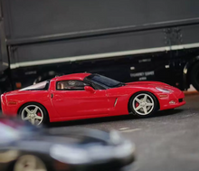 Load image into Gallery viewer, Bliss 1:64 APA Red C6 Hard Top Muscle Sports Model Diecast Metal Car New Collection
