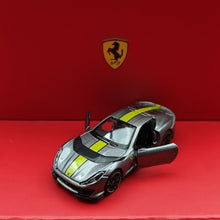 Load image into Gallery viewer, Bburago 1:64 Gray 812 Competizione Sports Open Model Diecast Metal Car Box New Collection
