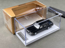 Load image into Gallery viewer, MK 1:64 1990 Signature Black Town Classic Sedan Model Diecast Metal Car New Collection
