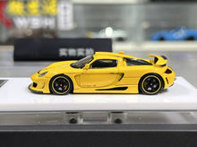 Load image into Gallery viewer, HH 1:64 Yellow Gemballa Mirage GT Sports Model Diecast Metal Car Box New Collection
