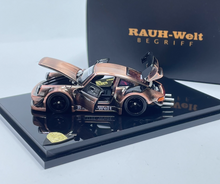 Load image into Gallery viewer, HG 1:64 APA Bronze RWB 930 Figure Sports Open Model Diecast Metal Car Box New Collection
