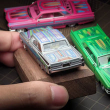 Load image into Gallery viewer, 97m 1:64 Silver 1964 Deville Coupe Lowrider Sports Model Diecast Metal Car New Collection
