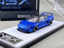 Load image into Gallery viewer, MT 1:64 Blue JDM NSX Widebody Sports Model Diecast Metal Car Box New Collection
