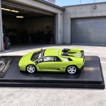 Load image into Gallery viewer, RM 1:64 Green Diablo Sports Open Model Diecast Metal Car Box New Collection
