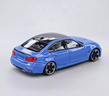 Load image into Gallery viewer, DAP 1:64 Blue M3 F80 Sedan Sports Model Diecast Metal Car Box New Collection
