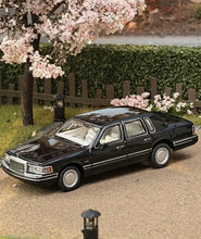 Load image into Gallery viewer, MK 1:64 1990 Signature Black Town Classic Sedan Model Diecast Metal Car New Collection
