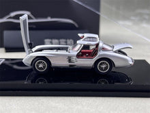 Load image into Gallery viewer, YS 1:64 Silver 300SLR Red Interior Sports Open Model Diecast Metal Car New Collection
