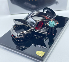 Load image into Gallery viewer, HG 1:64 Plating Black RWB 930 Figure Sports Open Model Diecast Metal Car New Collection
