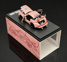 Load image into Gallery viewer, FG 1:64 Pink RWB 930 #23 Widebody Sports Open Model Diecast Metal Car New Collection
