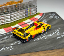 Load image into Gallery viewer, HKM 1:64 Yellow 499P 24h #83 Racing Sport Open Model Diecast Metal Car Box New Collection
