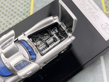 Load image into Gallery viewer, YS 1:64 Silver 300SLR Blue Interior Sports Open Model Diecast Metal Car New Collection
