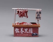 Load image into Gallery viewer, 1:64 Painted Figure Model Miniature Resin Diorama Pork Butcher Stall Men Set
