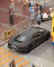 Load image into Gallery viewer, GOC 1:64 APA Black Aventador Lp700-4 Sports Model Diecast Metal Car Box New Collection
