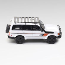 Load image into Gallery viewer, Masdi 1:64 White Land Cruiser LC80 Modified Sports Model Diecast Metal Car New Collection
