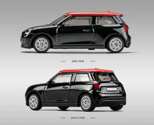 Load image into Gallery viewer, CCA 1:64 Black 2024 Mini Cooper Sports Model Diecast Metal Car New Collection
