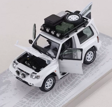 Load image into Gallery viewer, IHCM 1:64 White Pajero EVO V55 ORV SUV Open Model Diecast Metal Car Box New Collection
