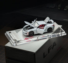 Load image into Gallery viewer, Model1 1:64 APA White LFA Coupe Sports Open Model Diecast Metal Car Box New Collection
