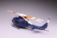 Load image into Gallery viewer, 596 1:64 APA Blue 412 Helicopter LAPD Police Model Diecast Metal Car New Collection
