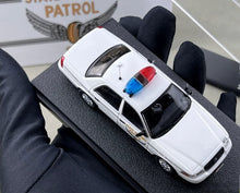 Load image into Gallery viewer, Rollin 1:64 OHIO Highway Police Crown Victoria CV Model Diecast Metal Car New Collection
