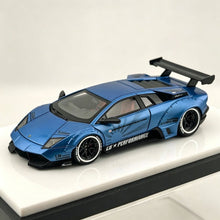 Load image into Gallery viewer, 404error 1:64 Blue Murcielago LP670 Black Spoiler Model Diecast Resin Car New Collection
